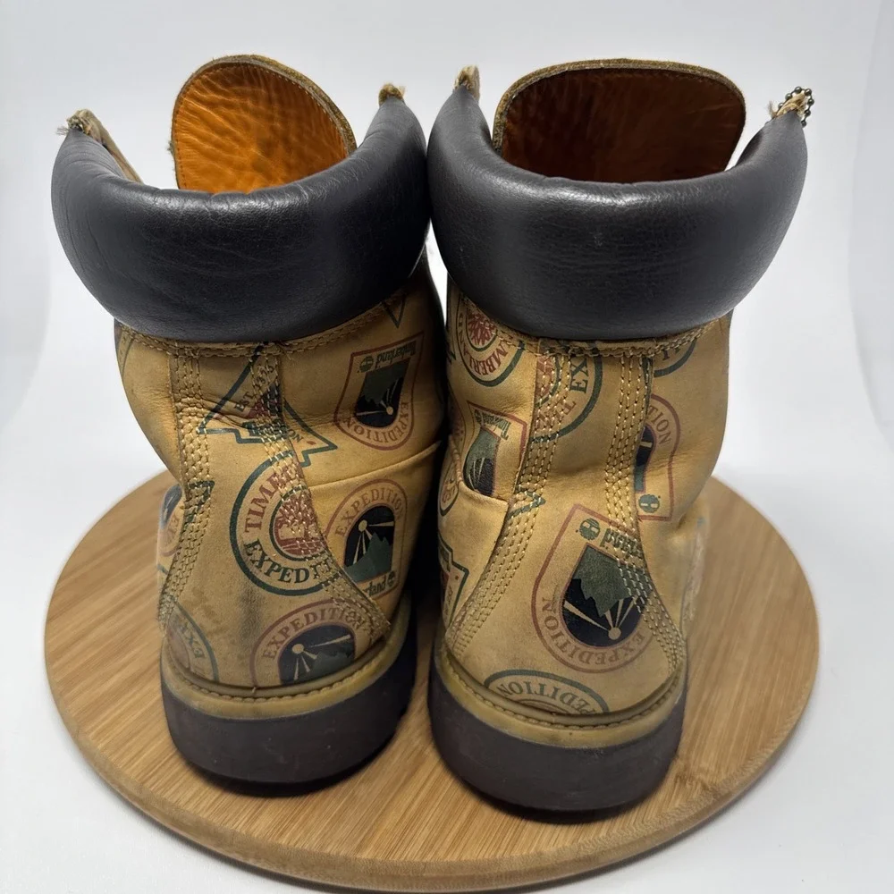 Timberland Expedition Limited Edition 1973 Wheat Nubuck Boots Mens US‎ Sz 11 1/2